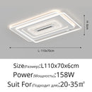 Nordic LED ceiling light for indoor and cosy ambience