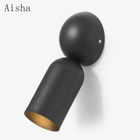 Minimalist Nordic wall lamp for modern interiors - vue 4 sur 8