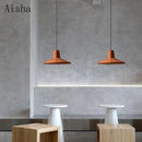 Decorative nordic industrial-style cement pendant light