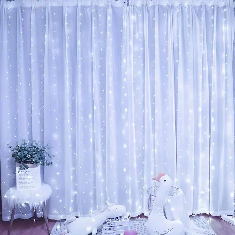 LED string light garland for festival and wedding decoration - vue 6 sur 9