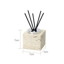 natural marble bathroom accessory set