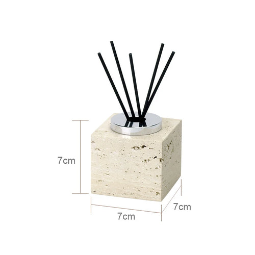 natural marble bathroom accessory set - vue 25 sur 30