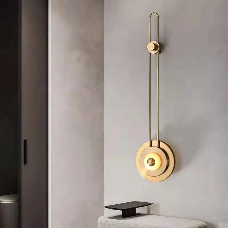 Modern minimalist creative wall light for interiors