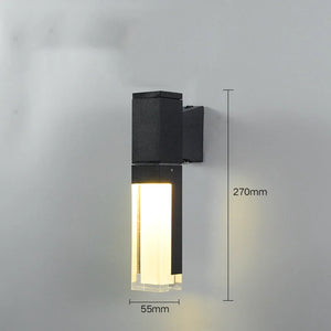 applique murale led étanche pour éclairage de jardin extérieur