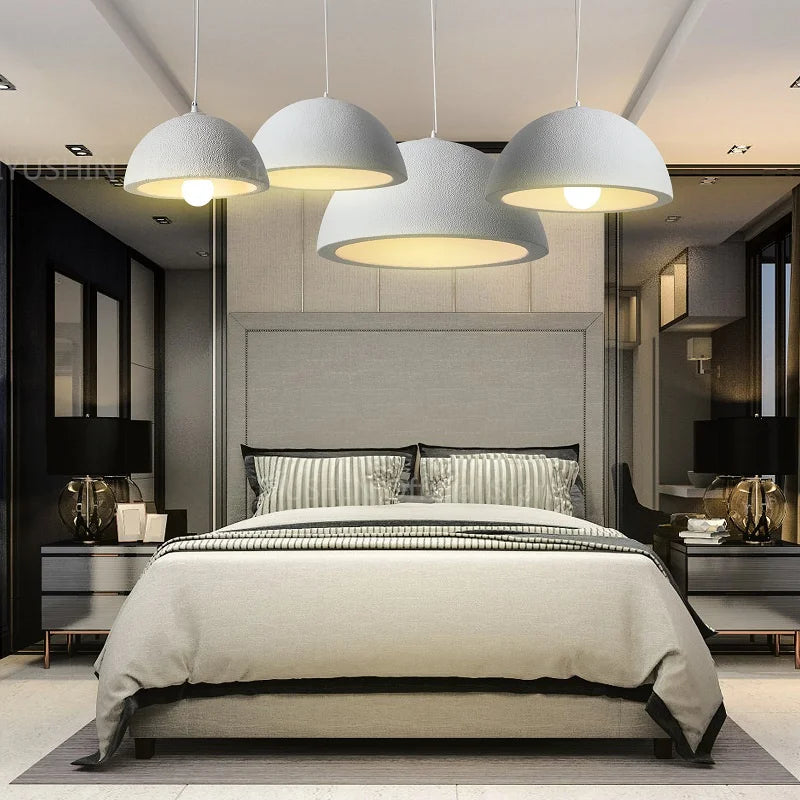 Nordic wabi sabi chandelier for interior decor and pendant lighting - vue 4 sur 11