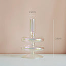 Nordic glass candle holder for weddings and flowers