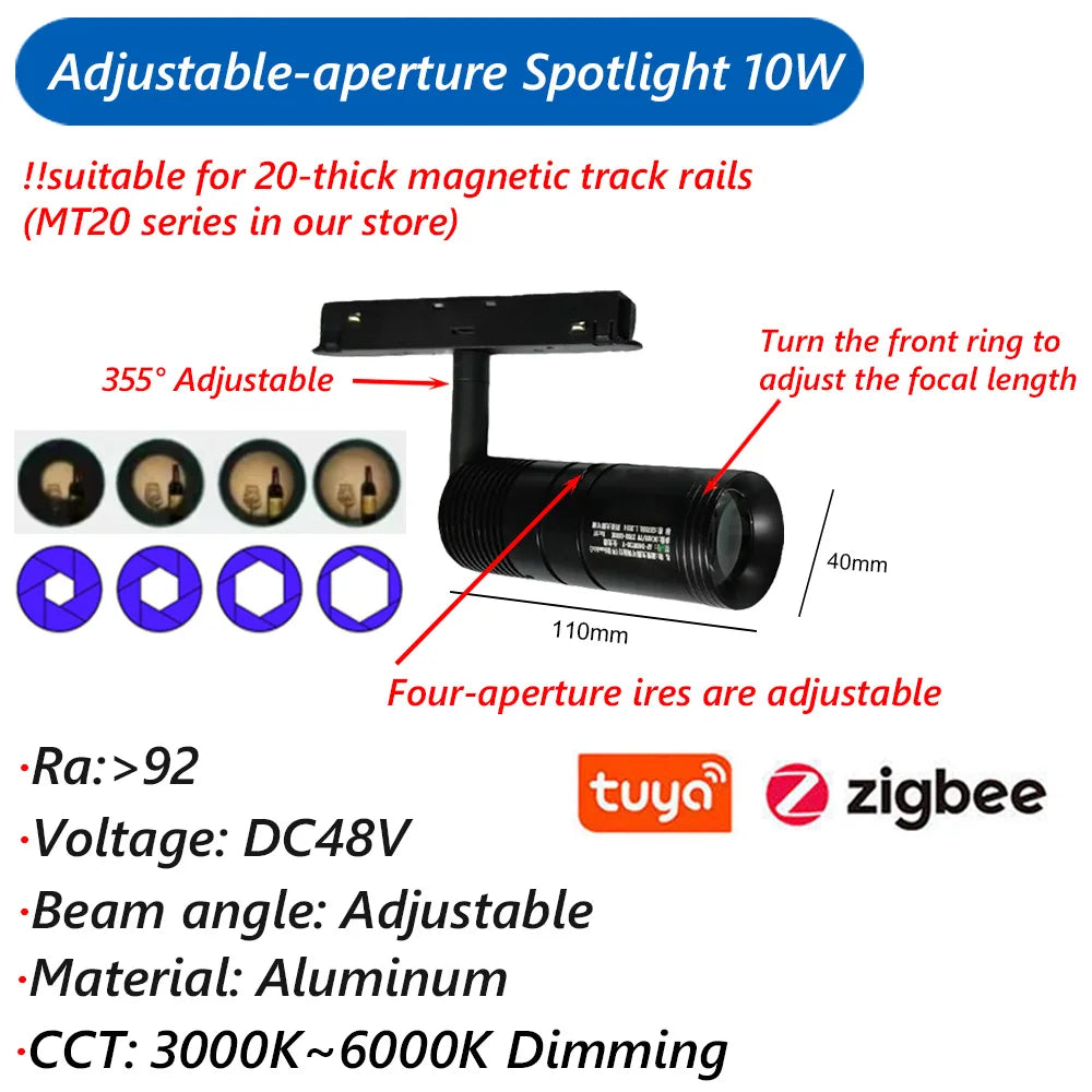 suspension zigbee3.0 intelligente avec lumière led moderne et connectivité - vue 26 sur 27