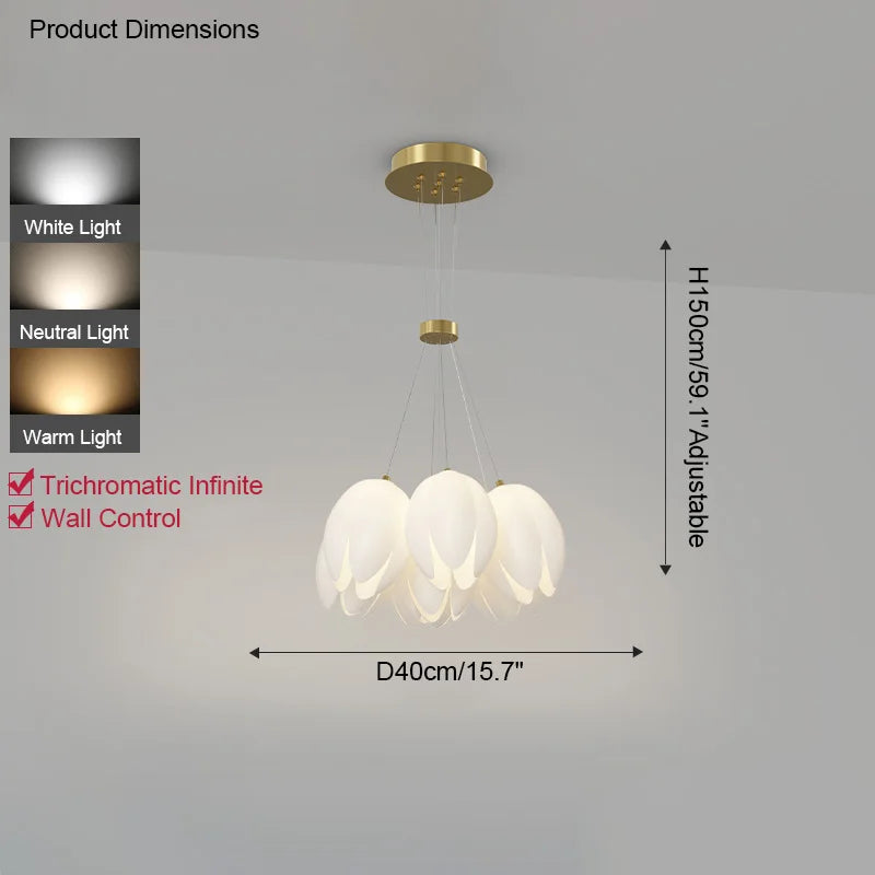 lustre moderne à économie d'énergie pour intérieur