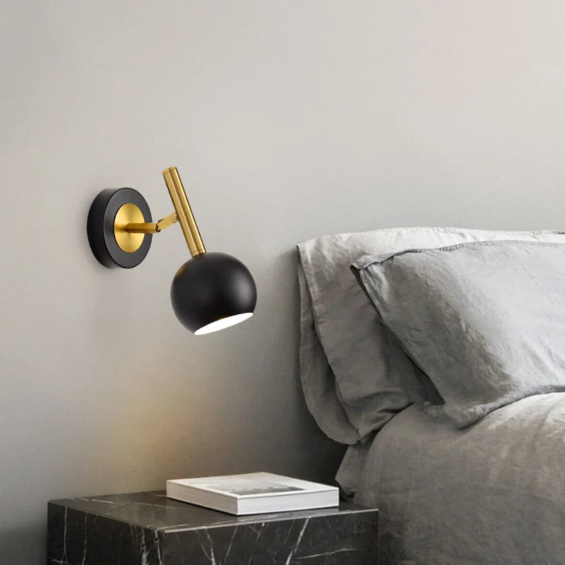 modern wall light for reading and elegant atmosphere