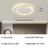Modern LED ceiling light for elegant interior decor