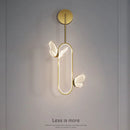Nordic design butterfly LED wall light for interior decoration