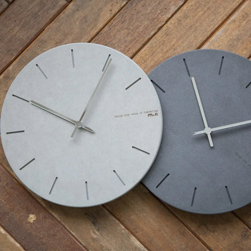 modern design wall clock quartz silent interior decoration - vue 6 sur 6