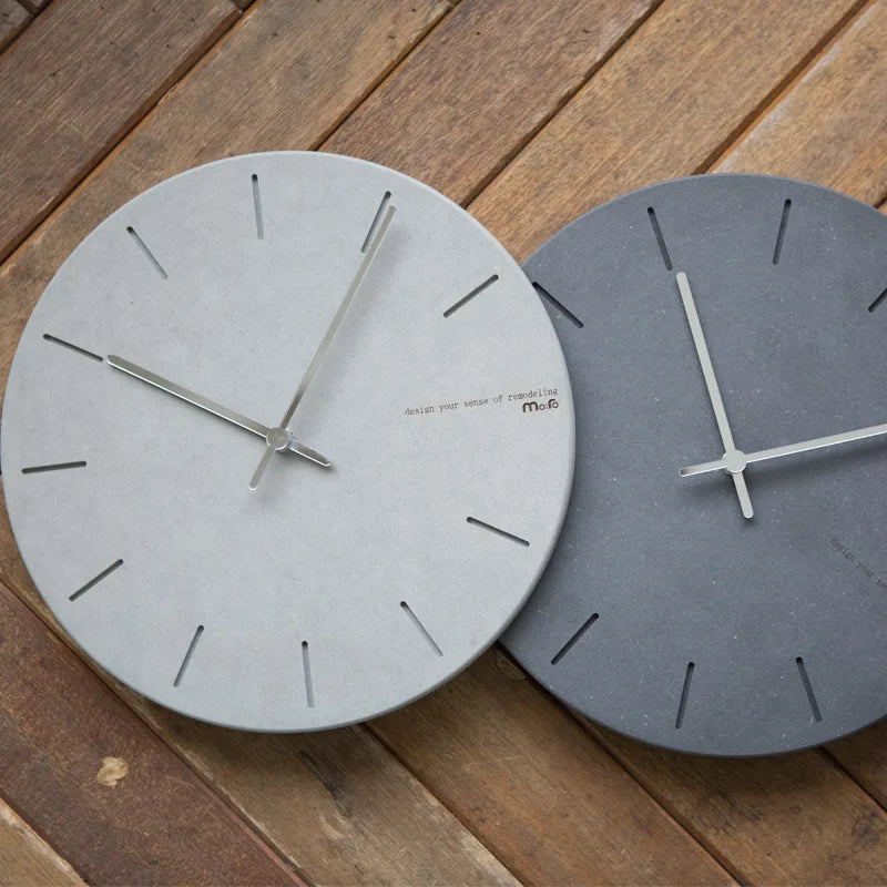 modern design wall clock quartz silent interior decoration - vue 6 sur 6