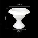 Roman plastic flower pot retro romantic style for events