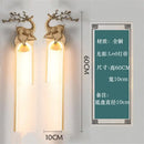 Chinese style copper wall light for indoor lighting