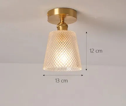 Modern glass ceiling light for bright indoor and outdoor spaces - vue 18 sur 30