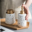 ceramic bottle for portable soap and lotion