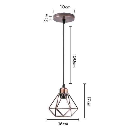 Rustic industrial vintage metal flush mount ceiling light for creative interiors - vue 19 sur 20