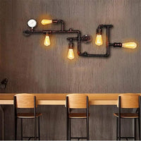 Vintage industrial metal wall light for loft, bar or restaurant