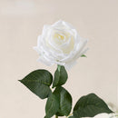 Artificial fabric pink roses for floral decoration wedding garden