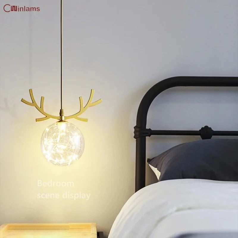 Nordic LED ceiling light, modern design for interiors