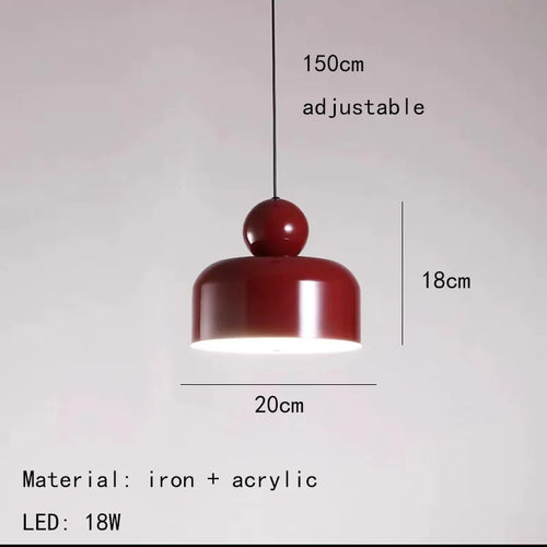 Adjustable metal wire pendant light for various indoor spaces - vue 15 sur 24