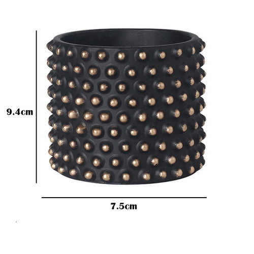 Nordic style retro cement flower pot for home decoration - vue 30 sur 33