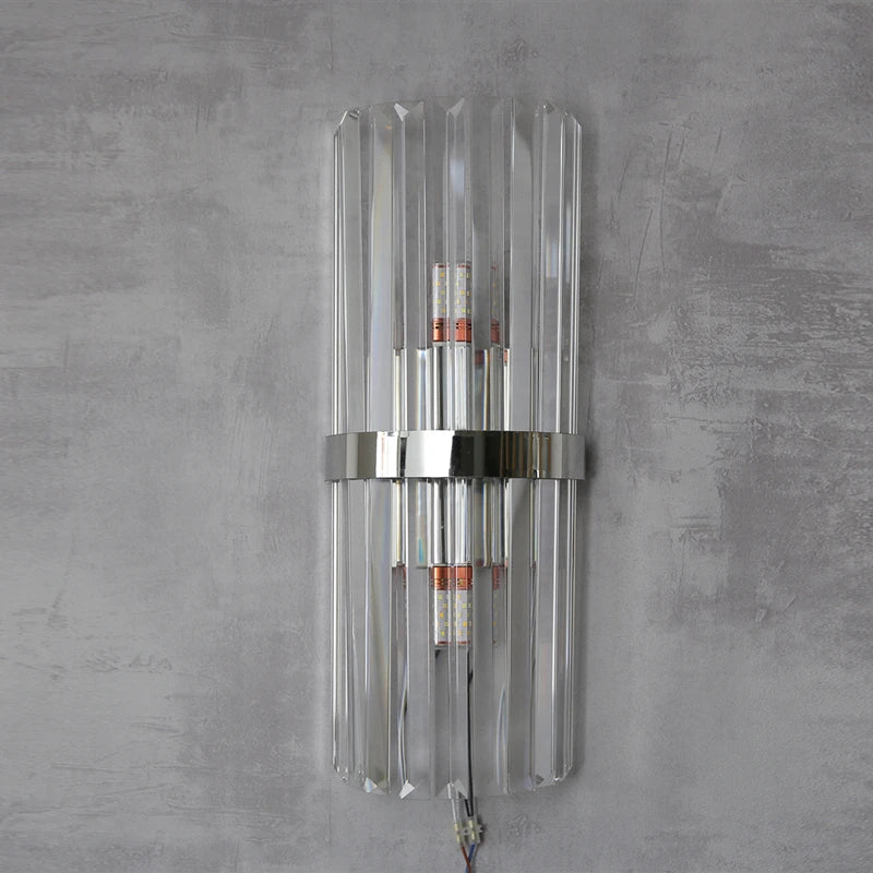 Luxurious crystal wall lamp for interior decoration - vue 8 sur 8
