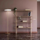 Nordic LED floor lamp with dimmer for living room, bedroom and study