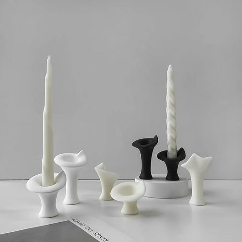 DIY decorative aromatherapy candlestick silicone mold - vue 7 sur 9