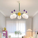 Modern chandelier for children's room nordic design bright and colourful