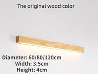 Modern solid wood wall light for elegant interiors
