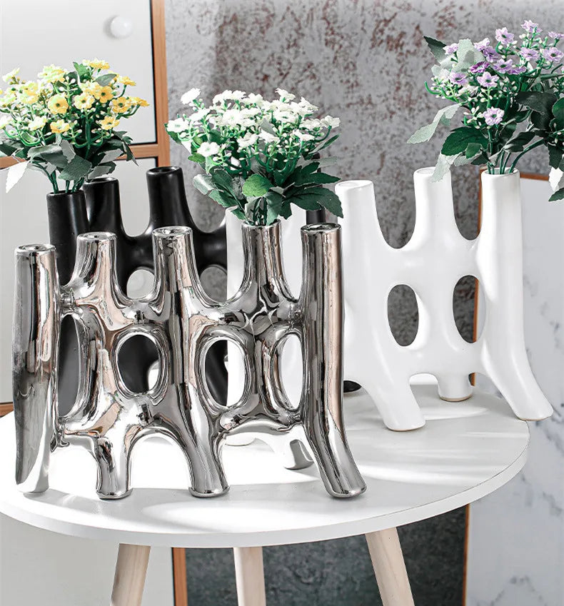 creative ceramic vase for modern decor