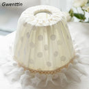 Modern princess table lamp for girl's bedroom decor