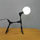 Abstract animal iron floor lamp nordic decor