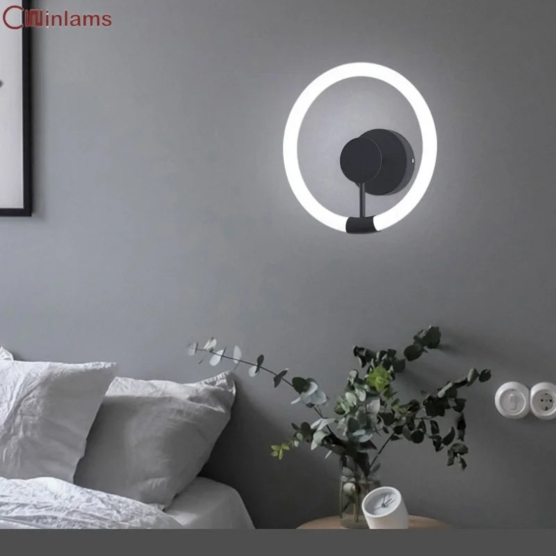 modern nordic led wall light contemporary design for interior