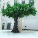 Decorative artificial banyan tree for indoor and hotel use