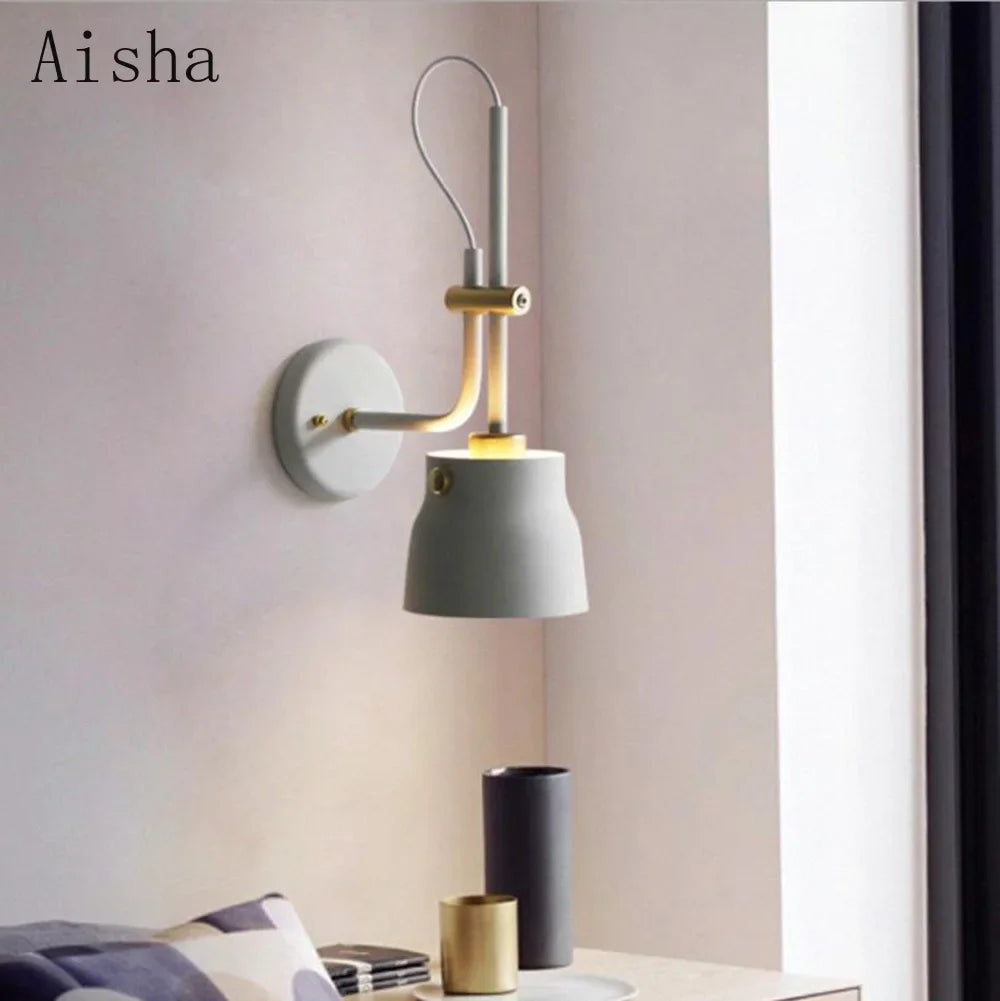 applique murale industrielle led réglable pour lecture nocturne - vue 4 sur 8