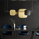 Nordic wood grain pendant light decorative indoor