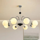 Modern nordic design elegant suspended LED ceiling light for interiors