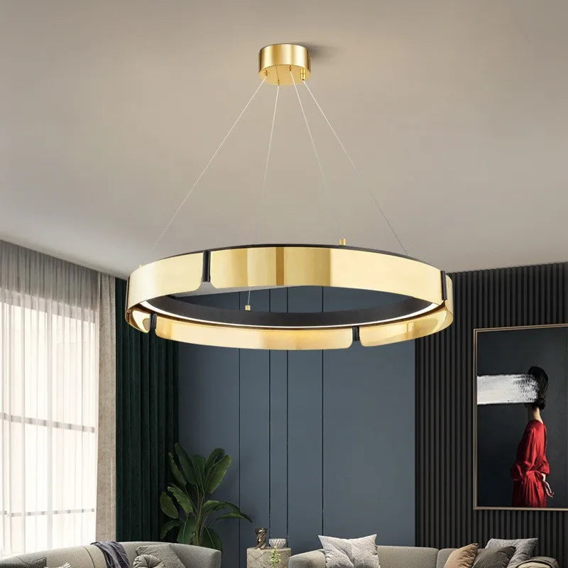 Modern minimalist round LED ceiling light