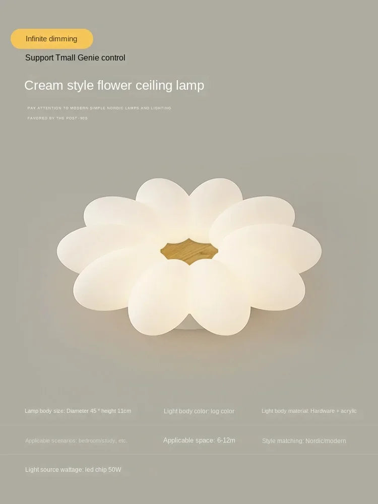 Creative petal chandelier for a warm and soothing atmosphere - vue 15 sur 24