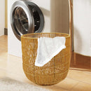 woven imitation rattan basket for toys and laundry