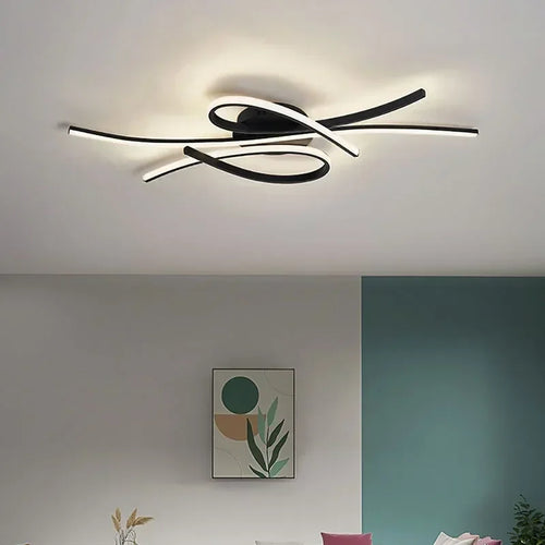 Modern LED ceiling light for hotel and interior - vue 4 sur 9