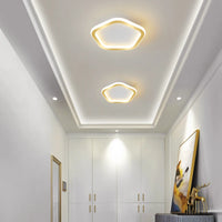 Modern outdoor ceiling light with simple and elegant design