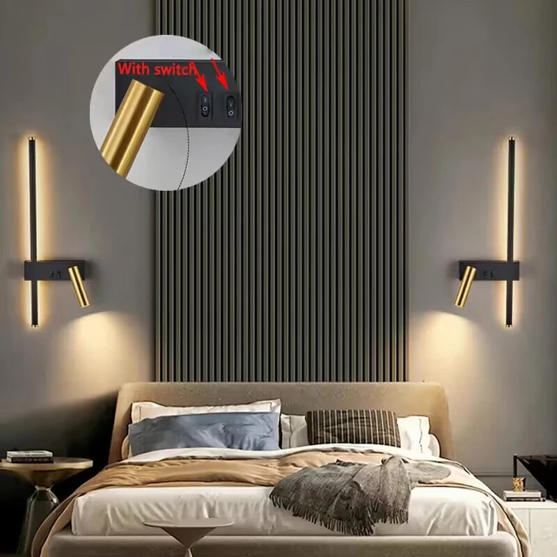 Nordic LED wall light - vue 3 sur 10