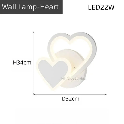 Modern creative LED chandelier for children's room and living room - vue 13 sur 13