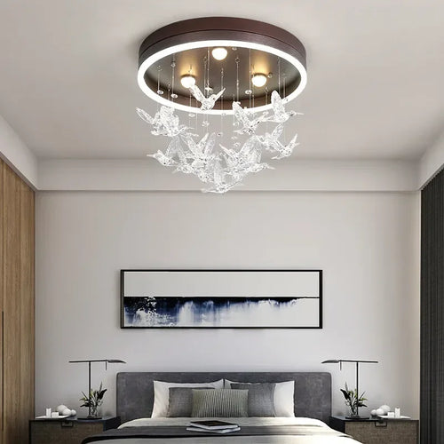 Sandyha modern decorative LED chandelier for children - vue 3 sur 10
