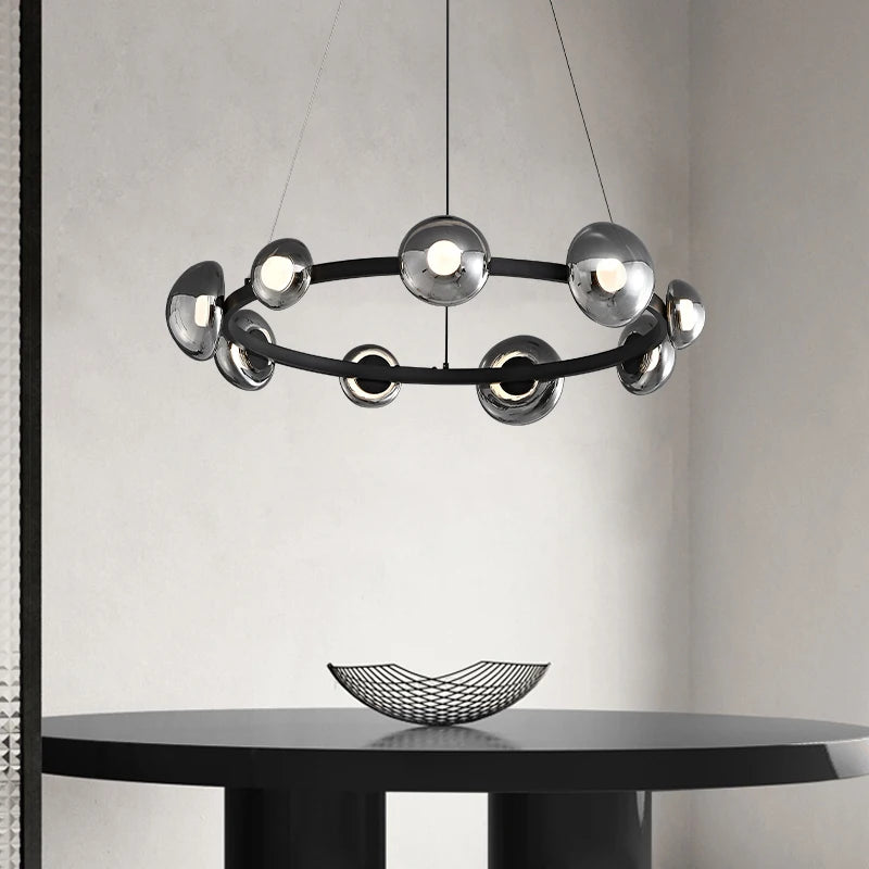 Glass pendant light for modern and elegant lighting