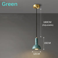 Creative retro pendant lamp in flashlight shape